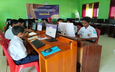 UPTD SMP Negeri 2 Lobalain Sukses Laksanakan ANBK 2025 Selama Dua Hari