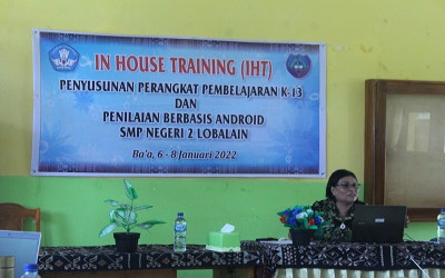 In House Training Penyusunan Perangkat dan Penilaian Berbasis Android
